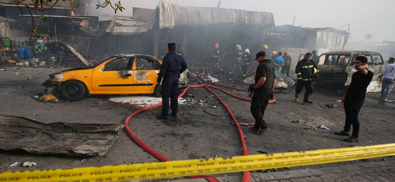 Bagdad 13 morts dans un attentat