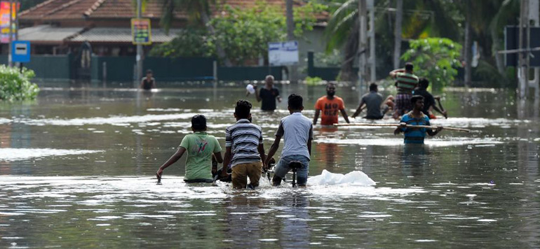 Inondation au Sri Lanka