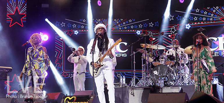 Nile Radgers mawazine2017