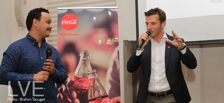 Youssef Ksiyer et Eric VetillartDG de the Coca Cola Company au Maroc 2
