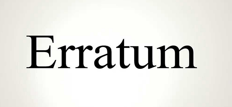 erratum