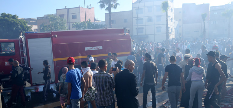 incendie Souk Assalihine