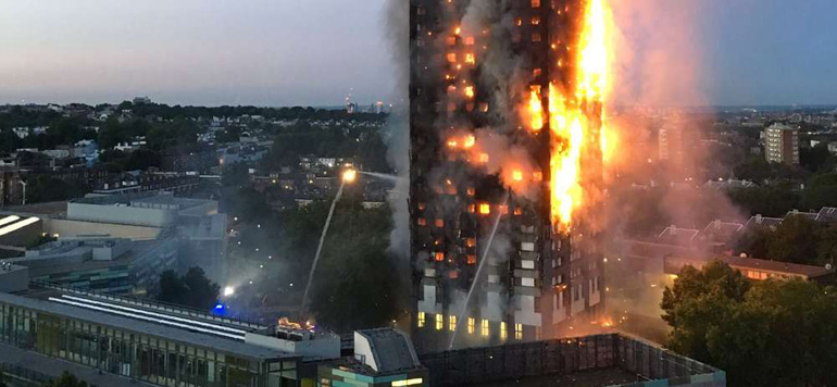 incendie a Londres