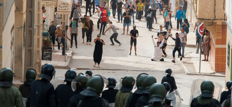 Al Hoceima manifestants