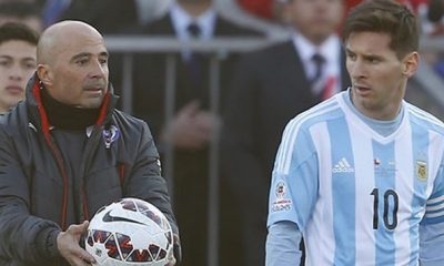 Argentine Pour Sampaoli Messi