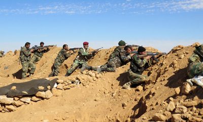 Les forces syriennes Rakka