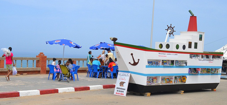 bibliotheque plage