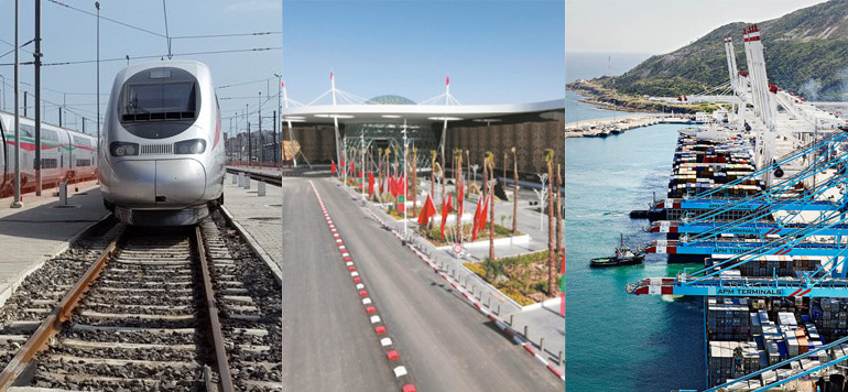 chantiers structurants maroc