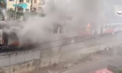feu train