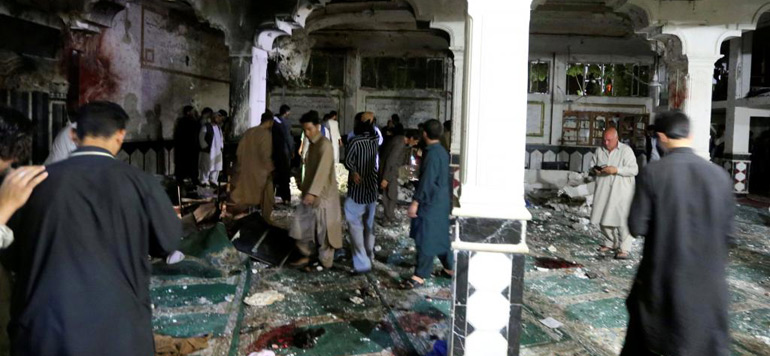 Attentat suicide dans une mosquee chiite a Herat