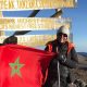 Siham Bensari alpiniste marocaine non voyante au sommet de Afrique