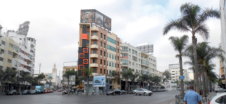 Casablanca : le quartier commercial du Maârif a perdu de ...