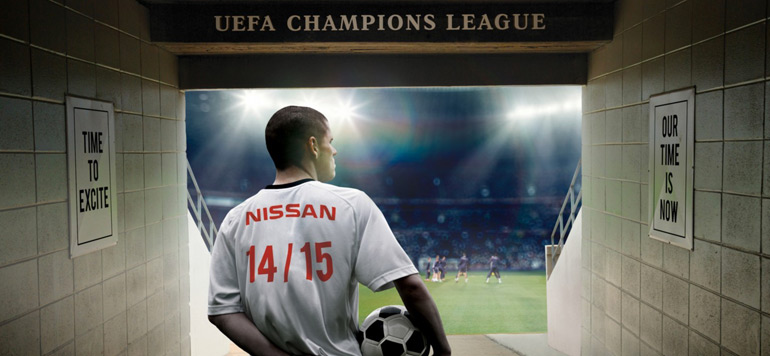 Nissan partenaire officiel de la Ligue des champions UEFA