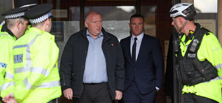 Permis de conduire suspendu deux ans pour Wayne Rooney
