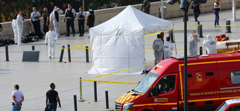Deux morts dans une attaque au couteau a Marseille