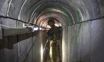Gaza Cinq palestiniens tues dans le bombardement un tunnel