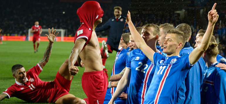 La Serbie et Islande seront en Russie
