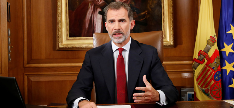 Le roi Felipe VI unite et la perennite du pays