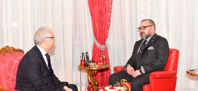 Nizar Baraka recu par le Roi Mohammed VI