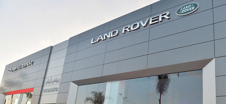 La nouvelle identite Arch de Jaguar Land Rover au Maroc