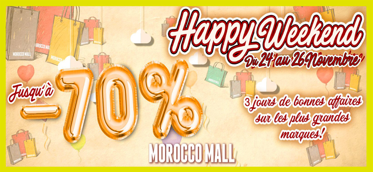 Morocco Mall lance son Happy Friday