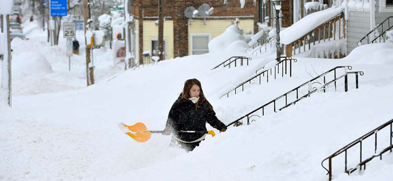Canada Une vague de froid extreme