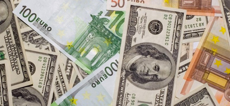 Euro et le Dollar US devis