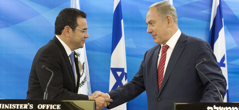 Le Guatemala annonce le transfert de son ambassade israelienne a Al Qods