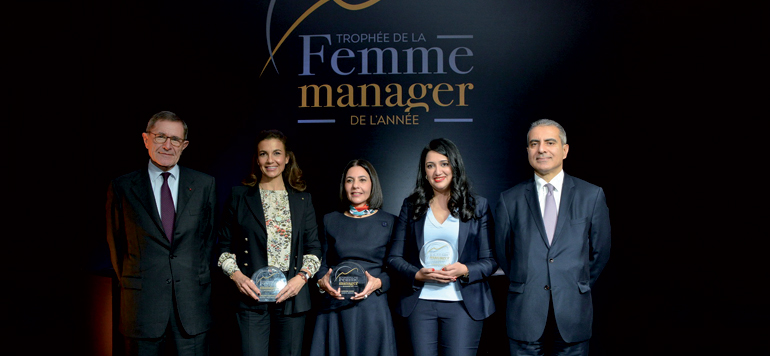 Les prix du Trophee de la femme manager