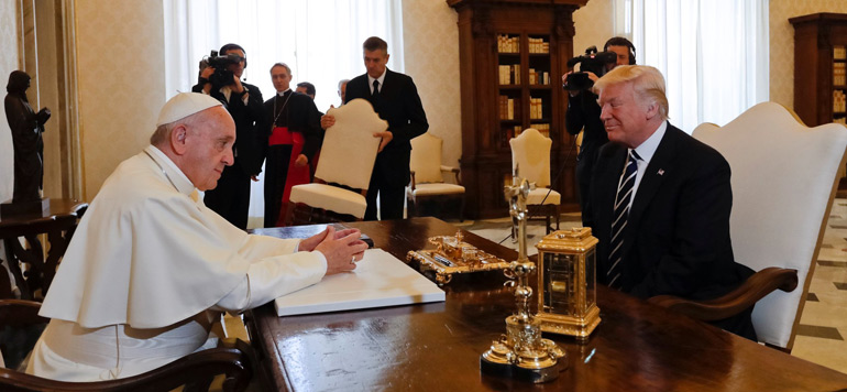 Palestine Le pape plaide pour une solution a deux Etats
