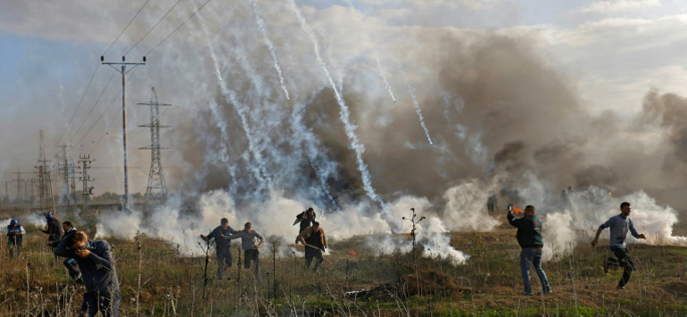 Un Palestinien tue par des soldats lors de heurts a Gaza