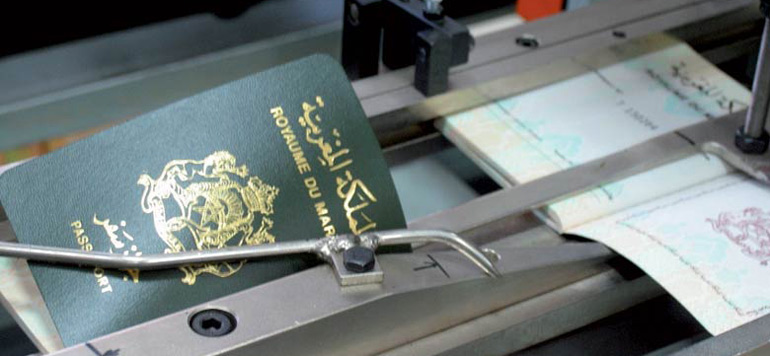 Timbre passeport maroc Timbre passeport maroc