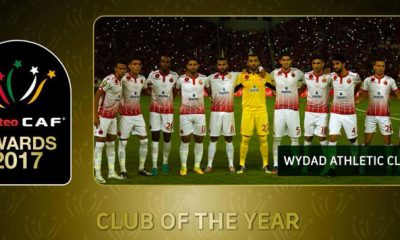 CAF Awards le WAC sacre meilleur club africain 2017