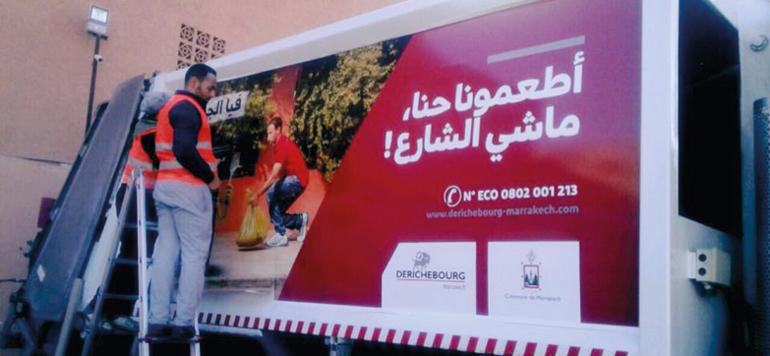 Derichbourg en campagne pour preserver lenvironnement de Marrakech