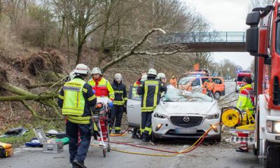 Huit morts dans la violente tempete en Allemagne