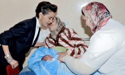 La Princesse Lalla Meryem enfant a la vaccination 3