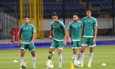 Les Lions de lAtlas rentrent en stage de preparation