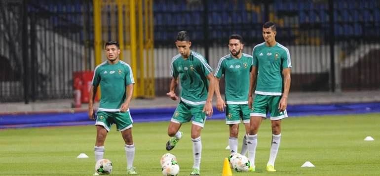 Les Lions de lAtlas rentrent en stage de preparation