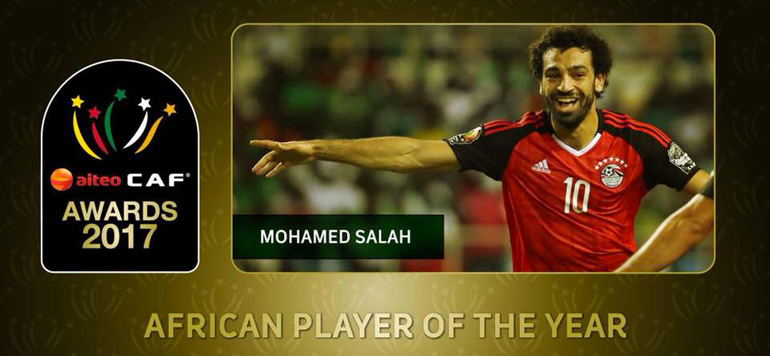 Mohamed Salah meilleur joueur africain