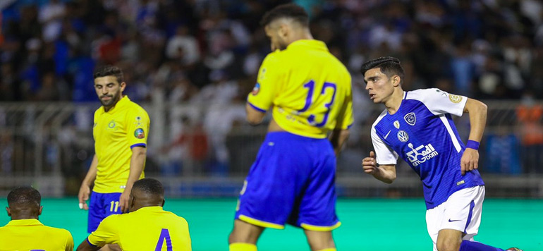 Achraf Bencherki marque pour son premier match avec Al Hilal