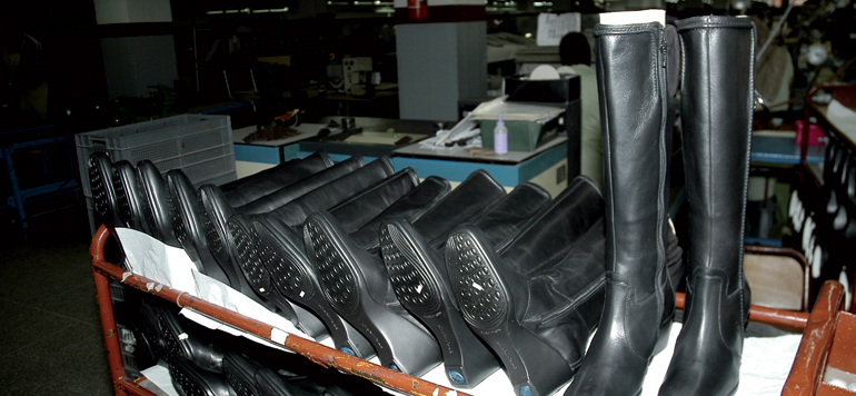 Chaussure le Maroc moins competitif sur le plan local