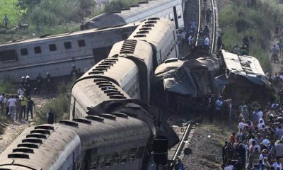 Egypte collision ferroviaire