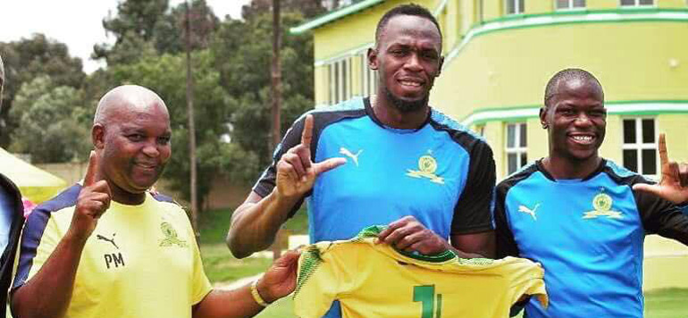 Usain Bolt va sengager avec le Mamelodi Sundowns FC