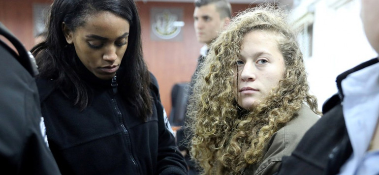 proces Ahed Tamimi reporte