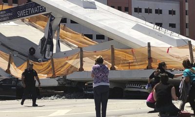 Floride leffondrement dun pont pietonnier sur une autoroute fait plusieurs morts