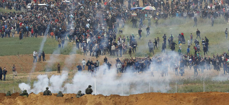 Gaza Sept Palestiniens tues vendredi par larmee israelienne