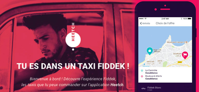 Heetch a Rabat Marrakech et Tanger