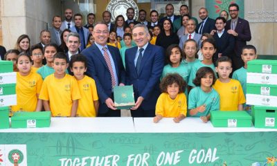 Mondial 2026 Depot a Zurich du dossier de candidature du Maroc