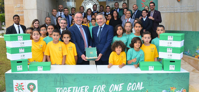Mondial 2026 Depot a Zurich du dossier de candidature du Maroc