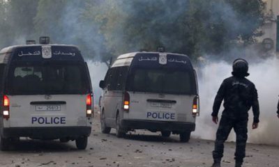Police Tunisie un homme exploser